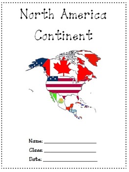 Preview of North America Continent - A Research Project