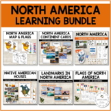 North America Continent Bundle - Montessori