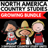 North America Country Study Growing Bundle - Differentiate