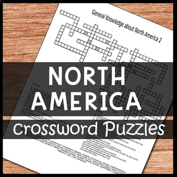 Preview of North America Crossword Puzzles
