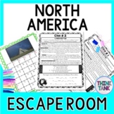 North America ESCAPE ROOM! Continents and World Geography 