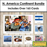 North America Continent Bundle - Montessori Geography