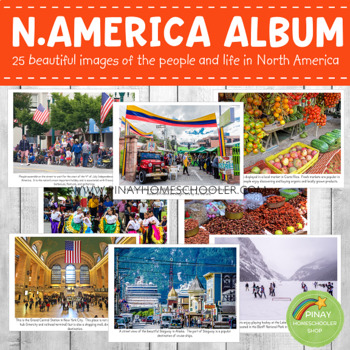 Preview of North America Geography Folder - Photos