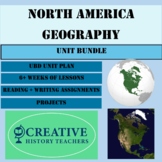 North America Geography Unit Bundle