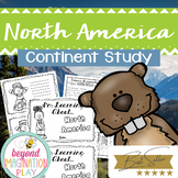 North America Continent Facts Booklet Unit