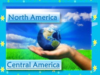 Preview of North America United States Canada Mexico Nicaragua Panama distance learning