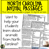 North Carolina Animal Passages- Digital and Printable