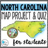 North Carolina County Map Project & Quiz
