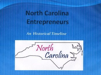 Preview of North Carolina Economics: Entrepreneurs, Past and Present
