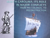 North Carolina History: Major Wars and Conflicts