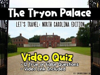Preview of North Carolina Landmark (Tryon Palace)