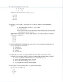 North Carolina Math III (3) NCFE Style Final Exam Review NC