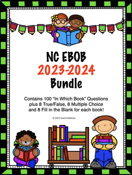 Preview of North Carolina (NC) Elementary Battle of the Books (EBOB) 2023-2024 Bundle