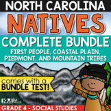North Carolina Native Americans Bundle with Free Bonus Unit Test