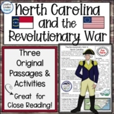 North Carolina Revolutionary War Reading Passages and Lite