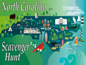 Preview of North Carolina Scavenger Hunt