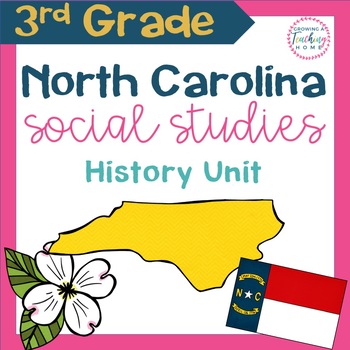 Preview of North Carolina Social Studies Third Grade History Unit