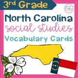 North Carolina Social Studies Third Grade Vocabulary Cards