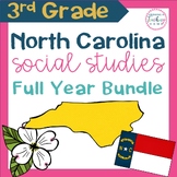 North Carolina Social Studies Third Grade Year Long Bundle