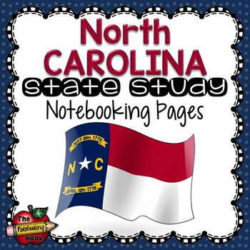 Preview of North Carolina State Study Notebooking Pages