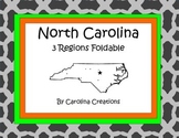 North Carolina Three Regions Foldable Project