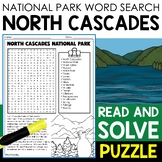 North Cascades National Park Word Search Puzzle National P