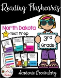 North Dakota 3rd Grade Reading Academic Vocabulary Flash Cards