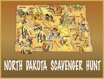 Preview of North Dakota Scavenger Hunt