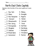 North East State Capitals Quiz