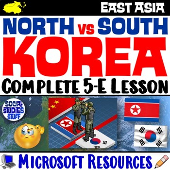 Preview of North Korea vs South Korea 5-E Lesson | What is the Difference? | Microsoft