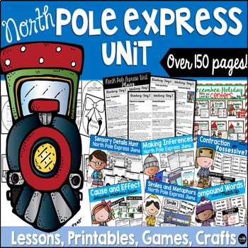 Preview of North Polar Express Unit Plans for Big Kids Bundle