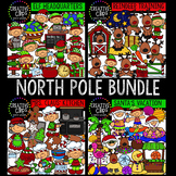 North Pole Christmas Clipart Bundle {Creative Clips Clipart}