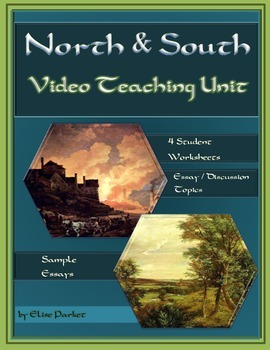 Preview of North & South Industrial Revolution Movie Worksheets and Guide