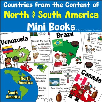 Preview of North and South America Country Books