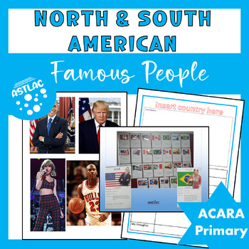 Preview of North and South America - Famous People