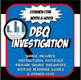 DBQ North and South Grow Apart Common Core Document Based 