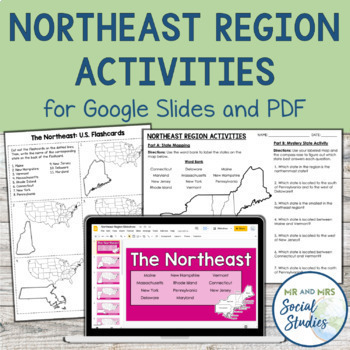 Preview of Northeast Region Activities | 5 Regions of the United States