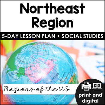 Preview of Northeast Region | Geography | Social Studies for Google Classroom™