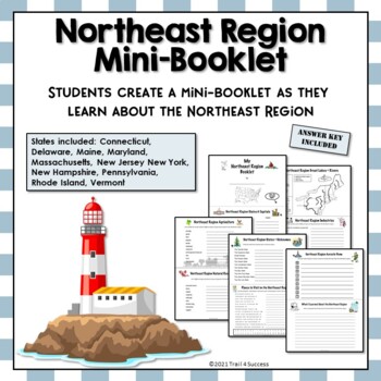 Northeast Region Unit Activity Booklet or Interactive Notebook Lesson