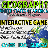 Northeast Region United States Geography Interactive Game,