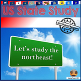 Northeast Region of the USA State Study