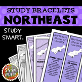 The 5 Regions of the United States STUDY BRACELETS: The NORTHEAST