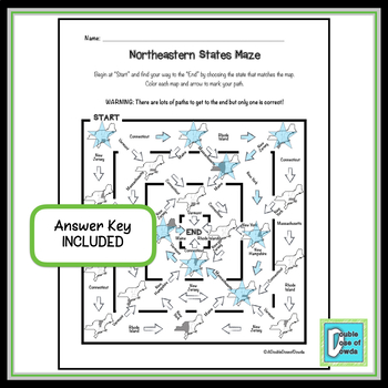 Northeastern States Worksheet By A Double Dose Of Dowda TPT   Original 2457688 3 