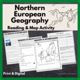 Northern European Geography Reading and Map Activity: Prin