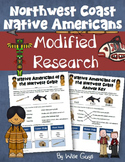 Northwest Coast Native Americans Modified Research