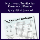 Northwest Territories crossword puzzle for vocabulary, res