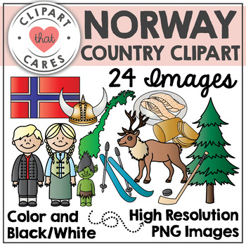 norwegian winter celebrations clipart