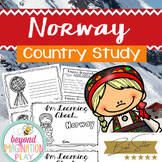 Norway Country Study *BEST SELLER* Comprehension, Activiti