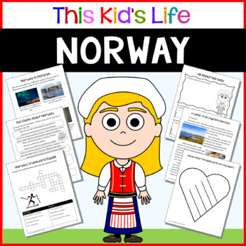 Preview of Norway Country Study: Reading & Writing + Google Slides/PPT Distance Learning
