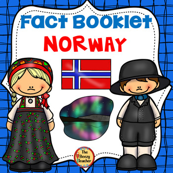 Preview of Norway Fact Booklet | Nonfiction | Comprehension | Craft